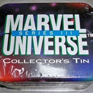 Marvel Universe Collector's Tin - Series III 
Sealed / unopened 1993